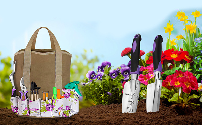 Gardening Tools 83-Piece Set $25