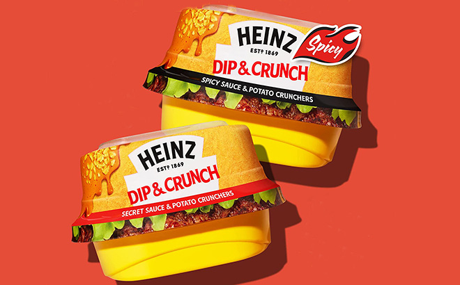 2 FREE Heinz Dip and Crunch + Moneymaker