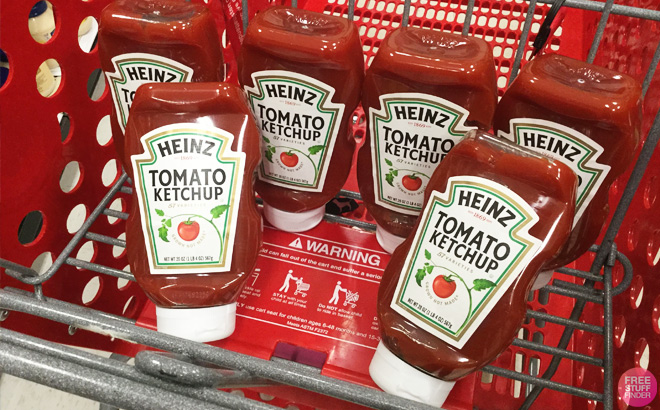 Heinz Ketchup 33¢ at Target