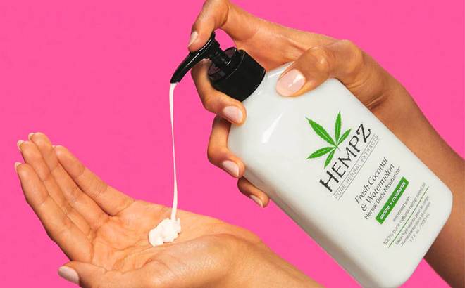 Hempz Coconut & Watermelon 17-Ounce Lotion $6.59 Shipped