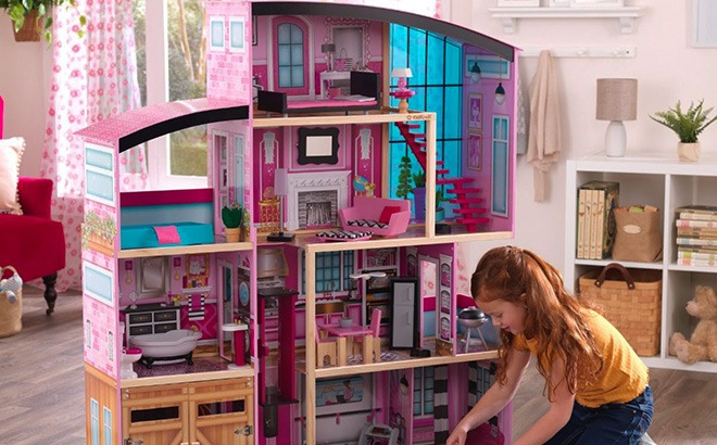 KidKraft Shimmer Mansion Dollhouse 99 Shipped Free Stuff Finder