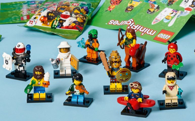 LEGO Mini Figures 8-Piece Set $2.99!