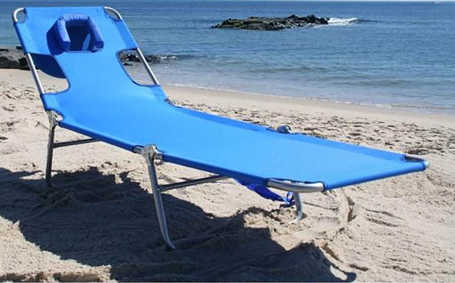 Folding Chaise Lounge $59 Shipped