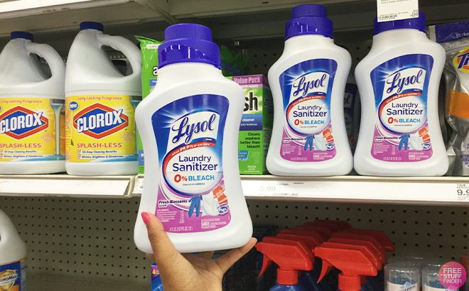 Lysol Laundry Sanitizer $1.99 Each!