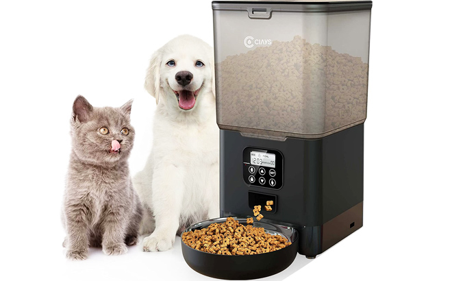 Automatic Pet Feeder $21 Shipped (Reg $43)