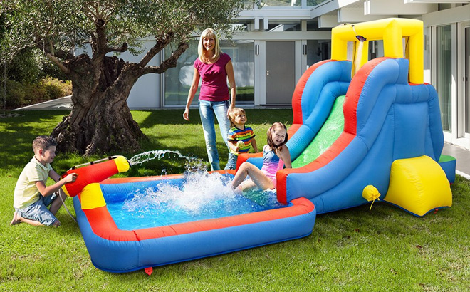 PicassoTiles Inflatable Water Slide $104