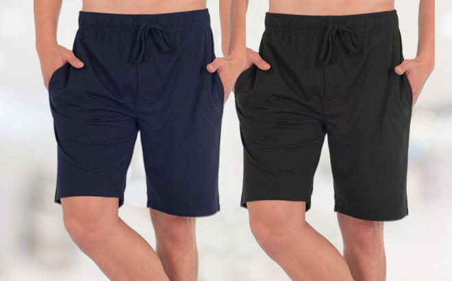 Fruit of the Loom 2-Pack Men's PJ Shorts $10!