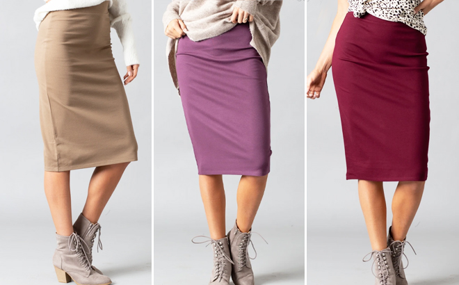 Pencil Skirts $17.99 Shipped