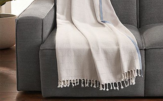 Cotton Cashmere Throw $29.99