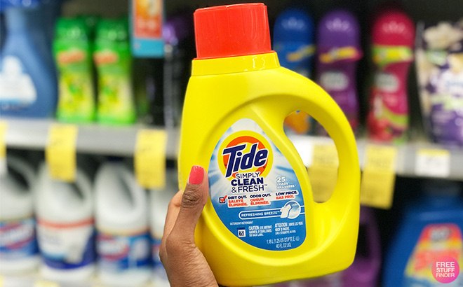 Tide Simply Detergent 24 Loads Just $2.99