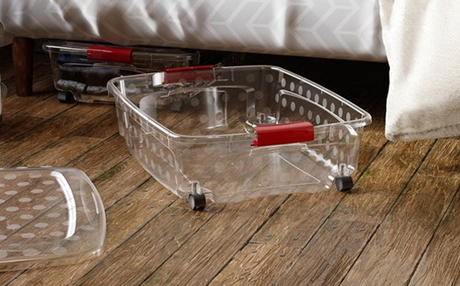 Underbed Storage Bins 4-Count for $24.99