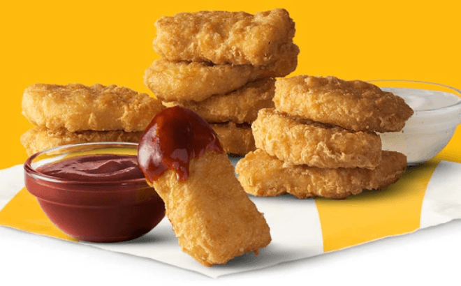 FREE McDonald's 10-Piece McNuggets for New Rewards Members