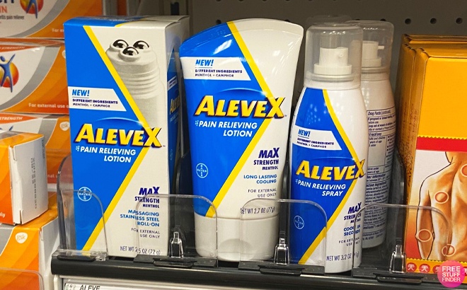 AleveX Pain Relief Lotion 49¢ at Ralph's