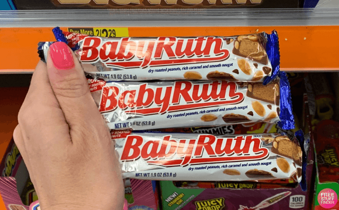 8 FREE Baby Ruth Candy Bars + $4 Moneymaker