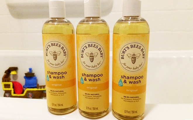 Burt's Bees Baby Shampoo 3-Pack for $14