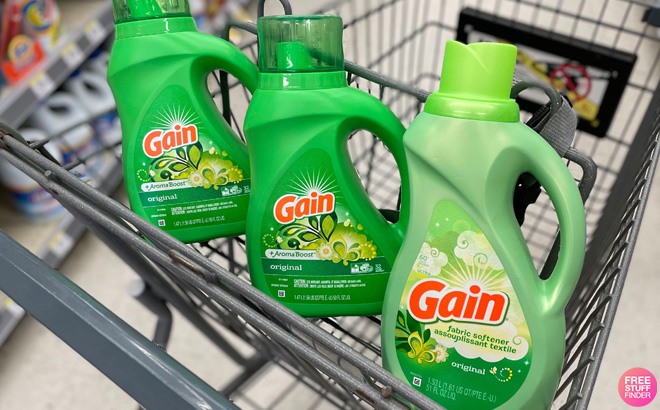 Gain Laundry Detergent $4.49 at Walgreens!