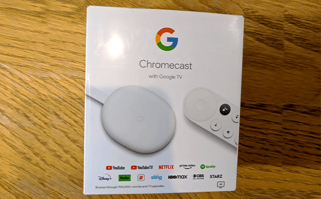 Google Chromecast (Snow) $39 Shipped