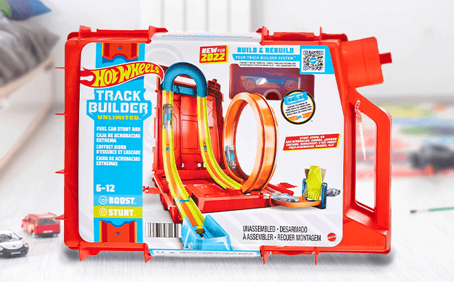 Caja de acrobacias hot wheels walmart 2025