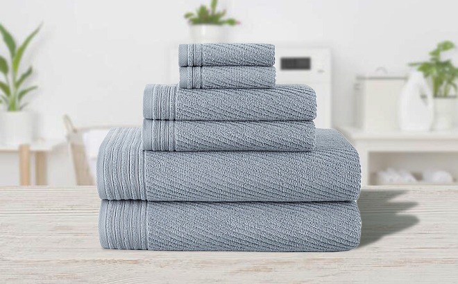 Bath Towel 6-Piece Set $29