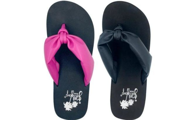 jelly pop flip flops
