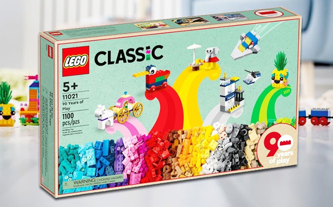 LEGO Classic 90-Years of Play Set $39 Shipped