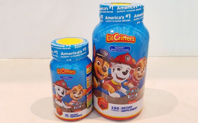L'il Critters 60-Count Kids Multivitamins $5.98