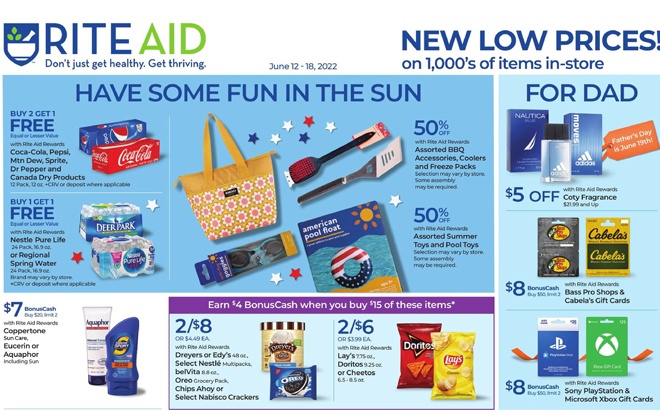 Rite Aid Ad Preview (Week 6/12 – 6/18)