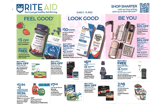 Rite Aid Ad Preview (Week 6/5 – 6/11)