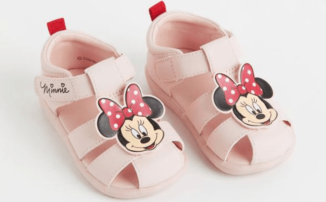 Disney Mickey & Minnie Kids Sandals $13
