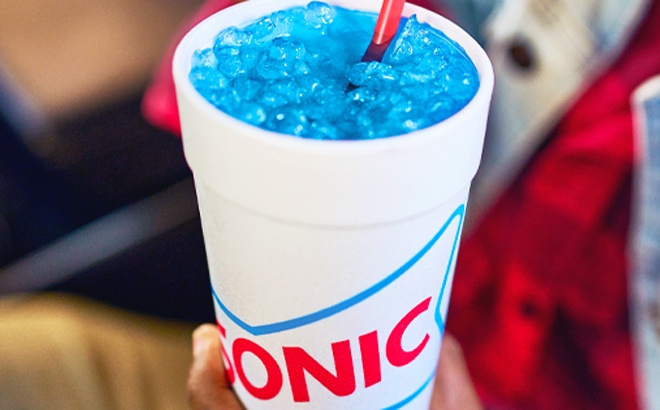 FREE Sonic Red Bull Slush with Any App Purchase