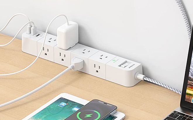Power Strip with 10-Foot Extension Cord $19