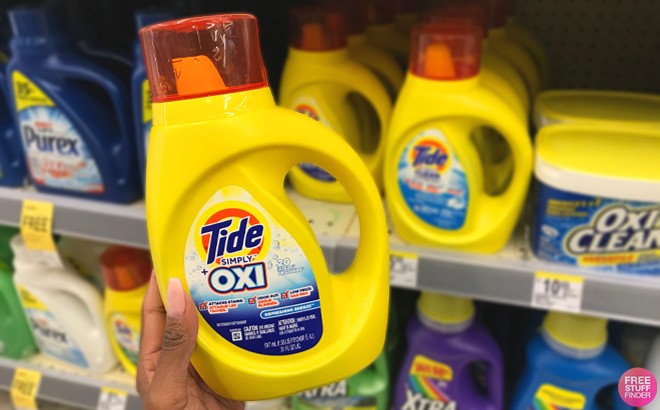 Tide Simply Plus OXI Liquid Laundry Detergent