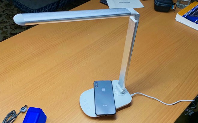 LED Desk Lamp & Wireless Charger $16.99