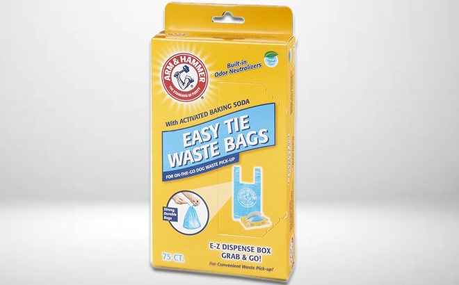 Arm & Hammer Pet Waste Bags 75-Count Just $1.68