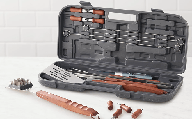 Food Network 17-Piece BBQ Tool Set $23.99