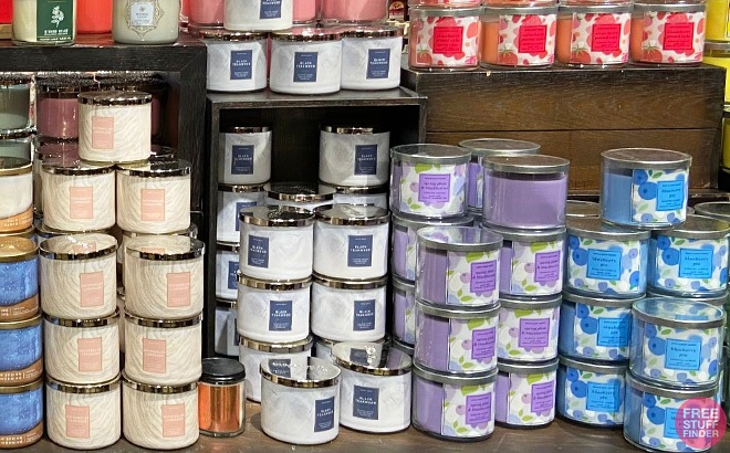 Bath & Body Works 3-Wick Candles $9.75 Each – Select Scents!