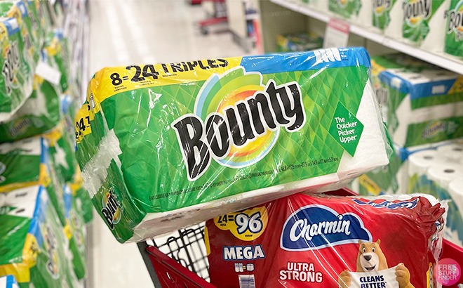 Bounty & Puffs $10 Each at Target!