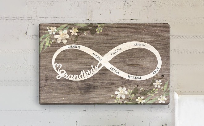 Personalized Wrapped Canvas $19.99!