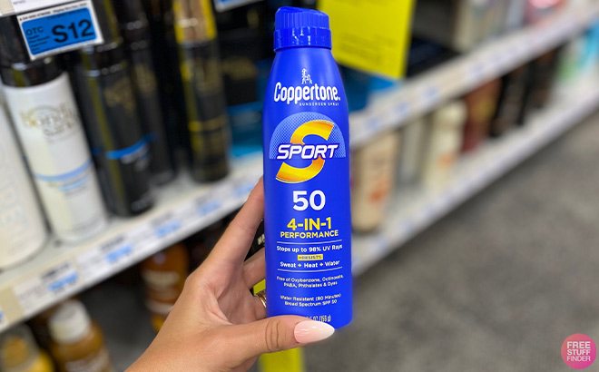 Coppertone Sport Sunscreens 50 SPF