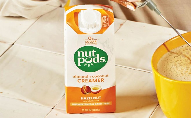FREE nutpods Almond + Coconut Creamer