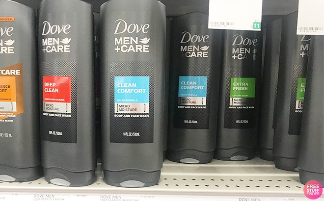 4-Pack Dove Body Wash $13 Shipped!