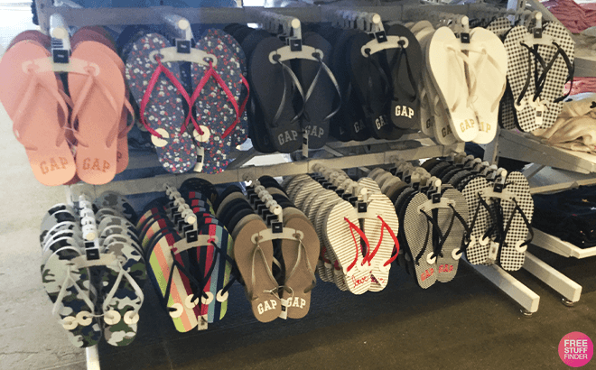 GAP Women s Flip Flops 2.99 Free Stuff Finder