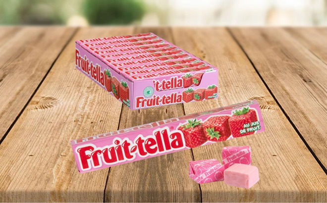 2 Fruit-tella Packs 88¢ at CVS