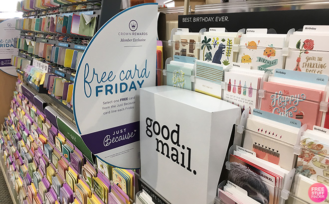 FREE Hallmark Card for Crown Rewards Members