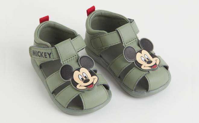 H&M Mickey Mouse Sandals $17.99 Shipped