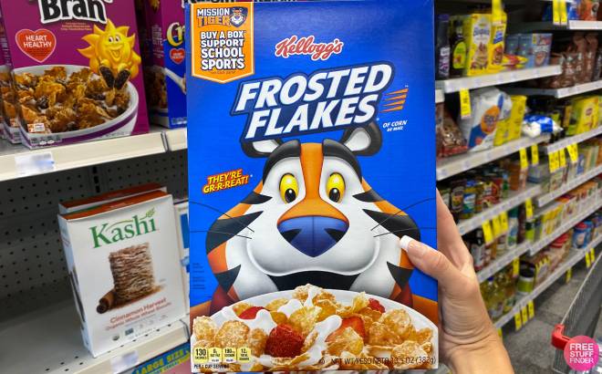 Kellogg’s Frosted Flakes Cereal 99¢ Each