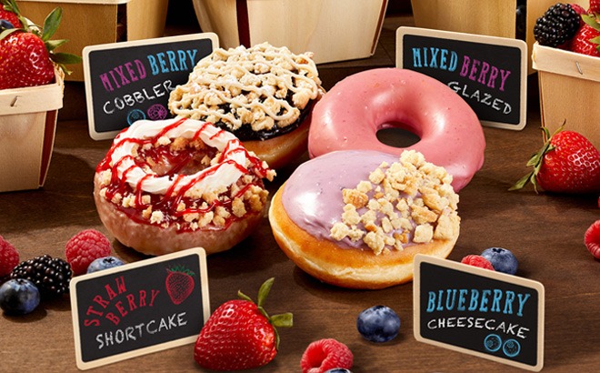 FREE New Krispy Kreme Doughnut with Purchase!