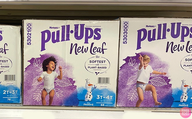 Pull-Ups New Leaf Diapers 49¢ at Ralph's