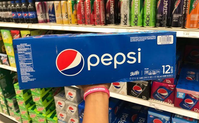 Pepsi 12-Pack $4 Each at Target!