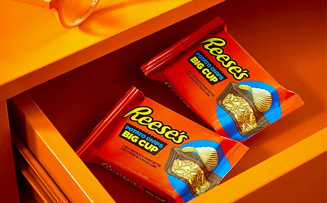Reese’s Big Cups 16-Count Box $11.88